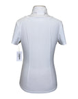 Cavalleria Toscana Bib Show Shirt in White
