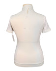 Samshield 'Apolline' Short Sleeve Show Shirt in Cream/White