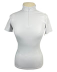 TKEQ 'Quinn' Competition Shirt in White - Women's Large