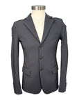 Cavalleria Toscana Perforated Competition Jacket in Black