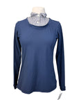 Callidae The Practice Shirt in Navy Stripe