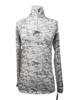 Dapplebay 1/4 Zip Light Riding Top in Running Horses