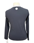 Callidae Long Sleeve Polo in Black