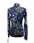 Kastel Signature Long Sleeve Shirt in Navy Garden
