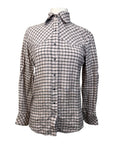Milton Menasco 'Colt' Western Shirt in Tan Plaid