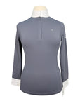 Tredstep Solo Eclipse Show Shirt in Grey