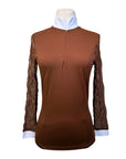Equisite 'Ophelia' Shirt in Espresso