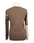 Vestrum 'San Cassiano' Round Neck Sweater in Brown