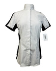 Asmar Equestrian Mesh 'Arwen' Show Shirt in White/Black