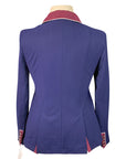 Tredstep 'Solo Vision' Coat in Navy/Plum