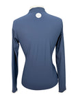 Callidae Long Sleeve Polo in Navy