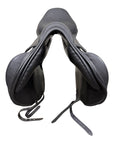 Custom Saddlery 'Fleur De Lis' Jump Saddle in Black