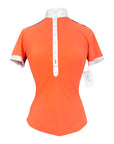 Horse Pilot 'Aerolight' Short Sleeve Competition Shirt in Coral