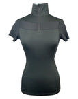 Asmar Equestrian 'Diana' Mesh Shirt in Black