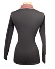 CALLIDAE The Practice Shirt in Black/ Bloodstone Eyes