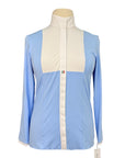 For Horses 'Alina' Technical Show Shirt in Sky Blue