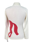 Ronner 'Martina' Sweater in White/Pink Horse - Women's Small