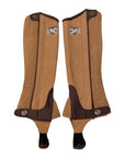 Ovation Kids' Horse 'n' Heart Half Chaps in Brown
