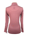 Two Bits Equestrian 'The Mockneck' in Rose