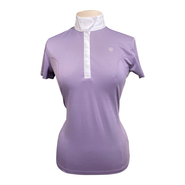Ariat 'Aptos' Vent Competition Shirt in Lavender - Women's Small