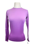 TKEQ The 'Kennedy 2.0' Seamless Long Sleeve in Lilac Ombre