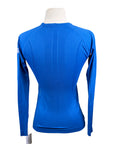 TKEQ The 'Kennedy' Seamless Long Sleeve in Ultra Blue