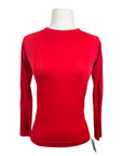 TKEQ The 'Kennedy 2.0' Seamless Long Sleeve in Sour Cherry