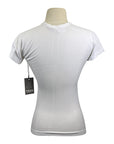 TKEQ 'Kennedy' Seamless Short Sleeve in White