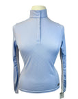 Kerrits Affinity Long Sleeve Show Shirt in Light Blue