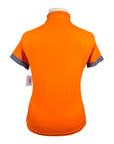 EIS Short Sleeve Sun Shirt in Orange/Grey
