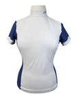 Equiline Competition Shirt in White/Blue