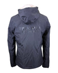 Free Ride Equestrian Hooded Zip Jacket in Black