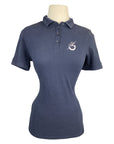 Cavalleria Toscana 'Pique' Team Polo in Navy