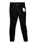 Equisite 'Lucille' Extended Leg Breeches in Black