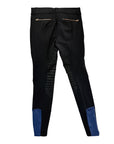Equisite 'Lucille' Extended Leg Breeches in Black