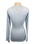 Lululemon 'Swiftly' Tech Long Sleeve 2.0 Waist Length in Ice Blue