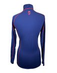 Tredstep 'Symphony' Long Sleeve Sport Top in Navy