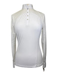 Ariat 'Bellatrix' Long Sleeve Show Shirt in White