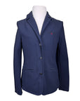 Cavalleria Toscana Tech Knit Zip Show Jacket in Navy