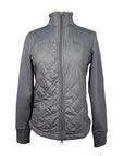 Kastel Denmark Quilted Bomber Jacket in Black