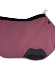 Lemieux 'Euro-Jump Herringbone' Jump Saddle Pad in Rosewood