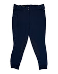 Ariat 'Prelude' Knee Patch Breeches in Navy