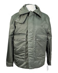 Yagya Short Padded Jacket in Green