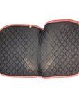 Lara Tweed Velvet Dressage Saddle Pad in Blush