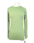 TKEQ The 'Kennedy 2.0' Seamless Long Sleeve in Sporty Green - Women's M/L