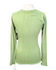TKEQ The 'Kennedy 2.0' Seamless Long Sleeve in Sporty Green - Women's M/L