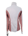 Irideon 'Chinchillaaah' Quarter-Zip Top in Fig/Henna
