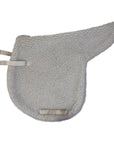 Fleece Saddle Pad in White - 16"