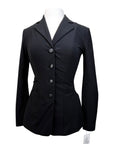RJ Classics 'Victory' Orange Label Show Coat in Black