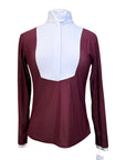 Kismet 'Eleonoire' Show Shirt in Merlot